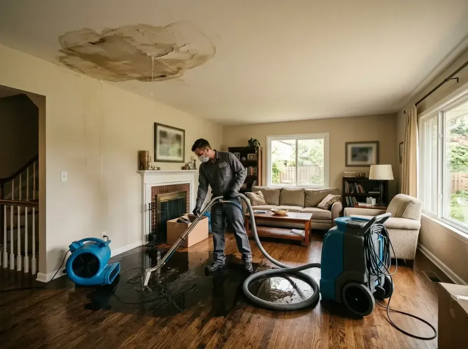attic-pipe-burst-ceiling-drip-008 — frequently asked questions, Water Damage Restoration & Carpet Care in Athens, TN
